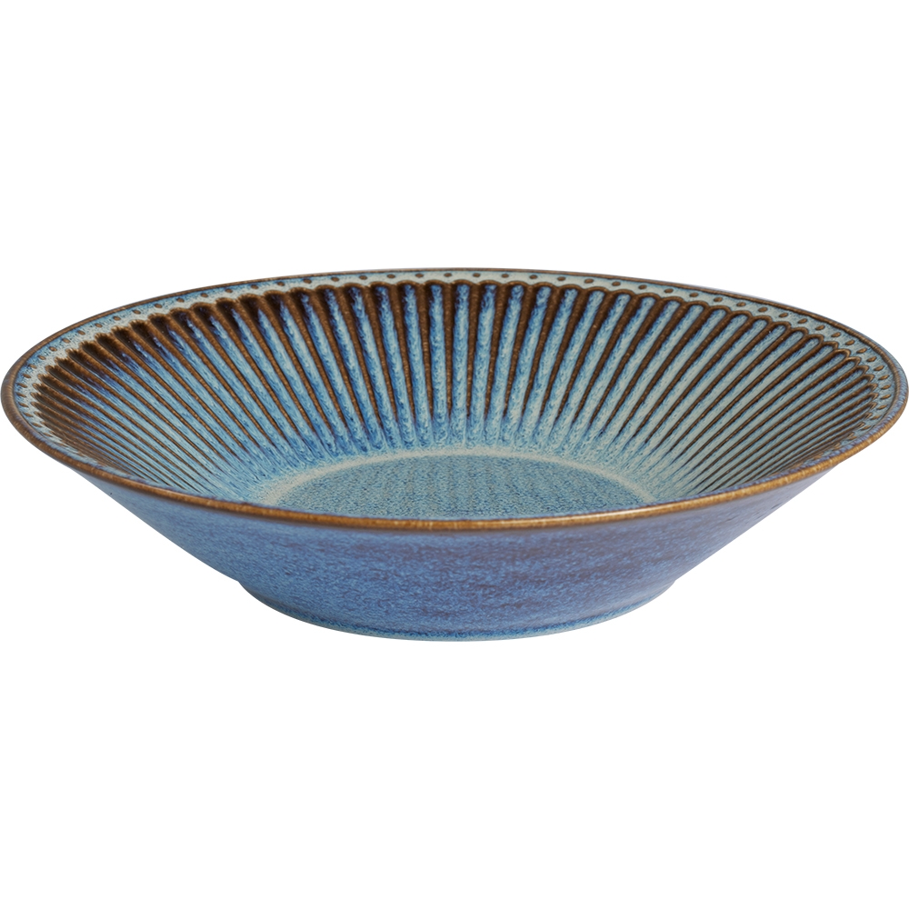 Talerz do makaronu Alice Oyster Blue Green Gate, 23 cm
