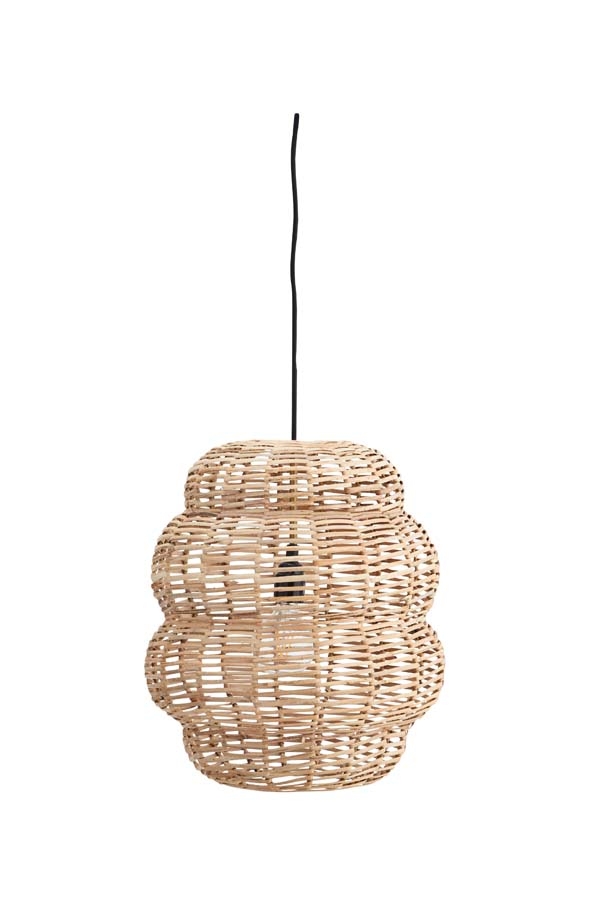 Lampa wisząca bambusowa Madam Stoltz, 35 cm