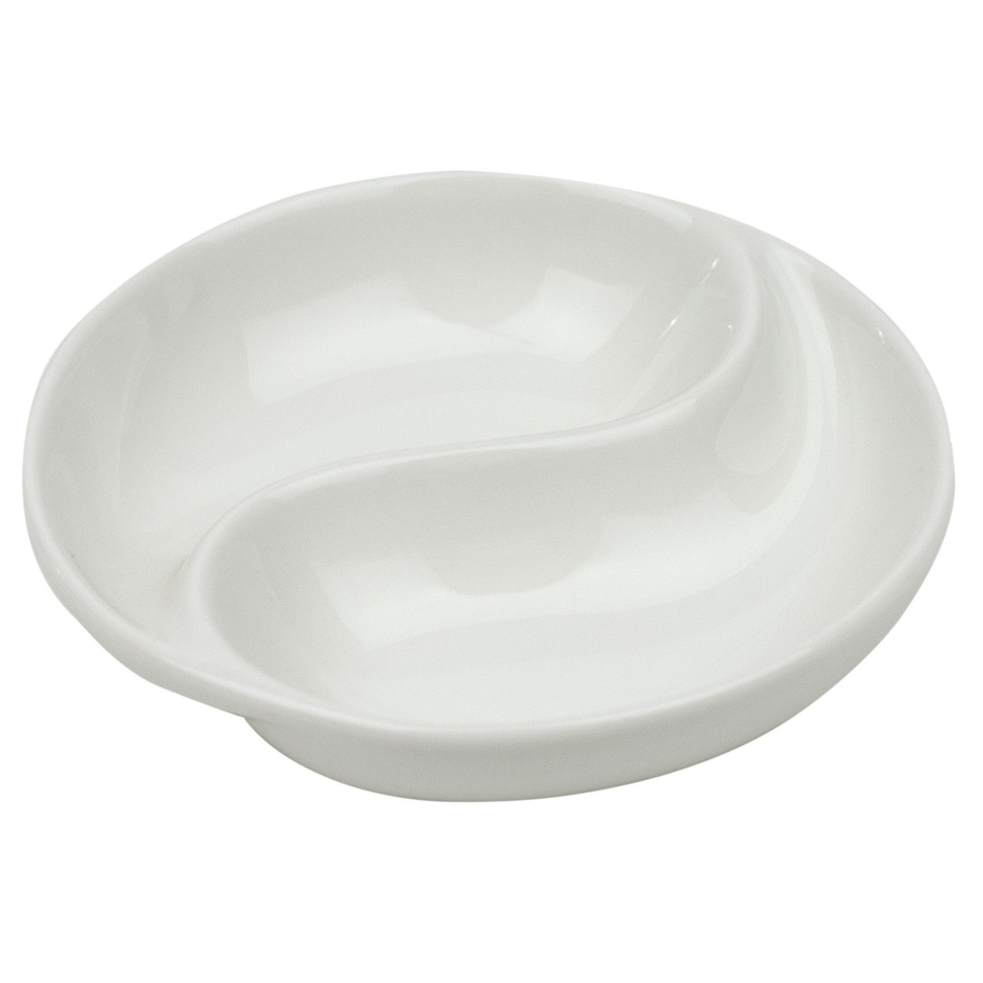 MINIMAX Naczynie na sos Ying Yang śr. 10 cm / RAK PORCELAIN