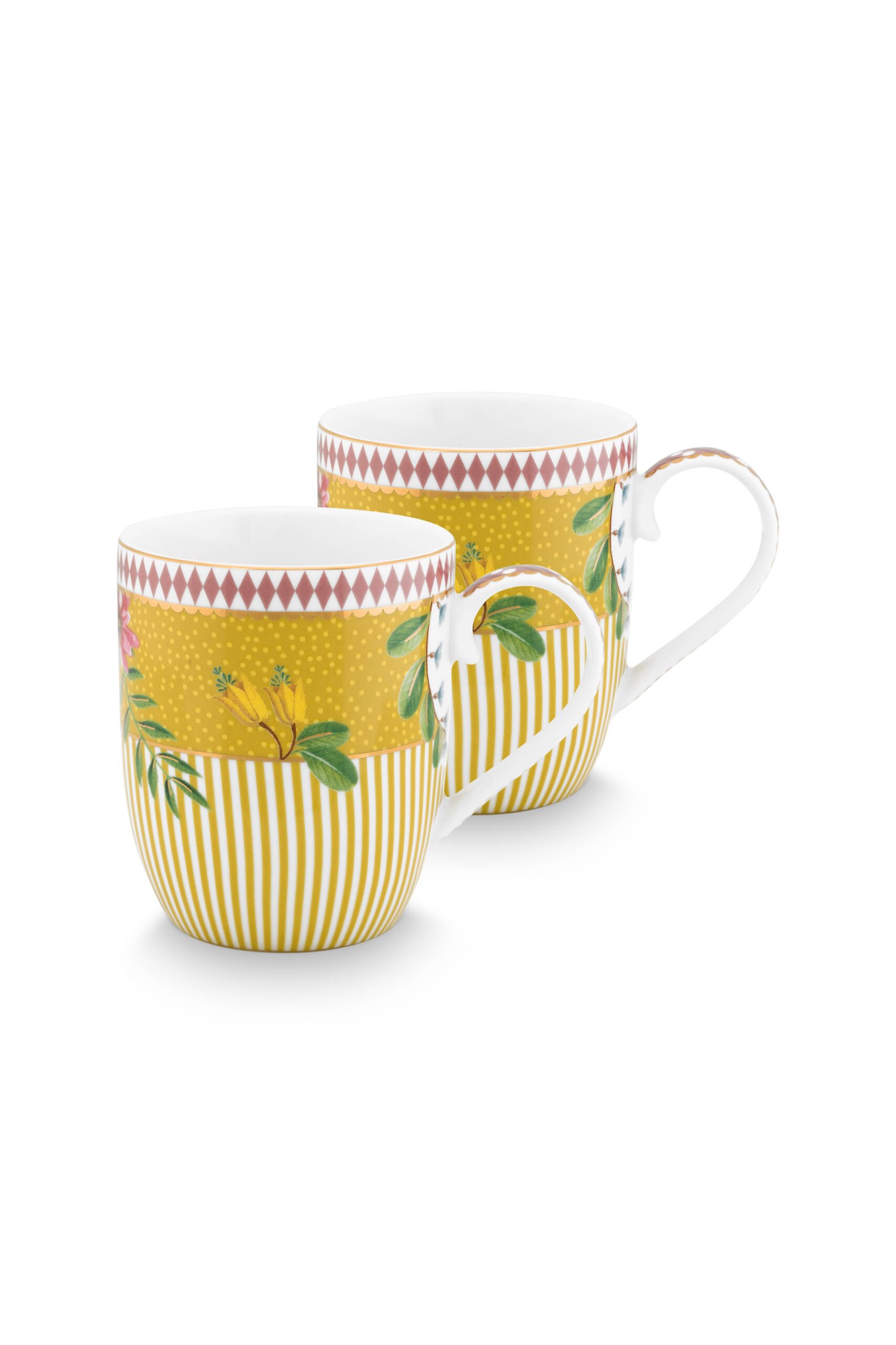 Zestaw kubków La Majorelle Yellow PiP Studio 145ml, 2 szt.