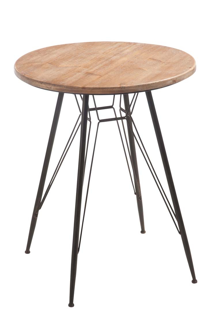 Stół Bistro Natural/Black J-Line