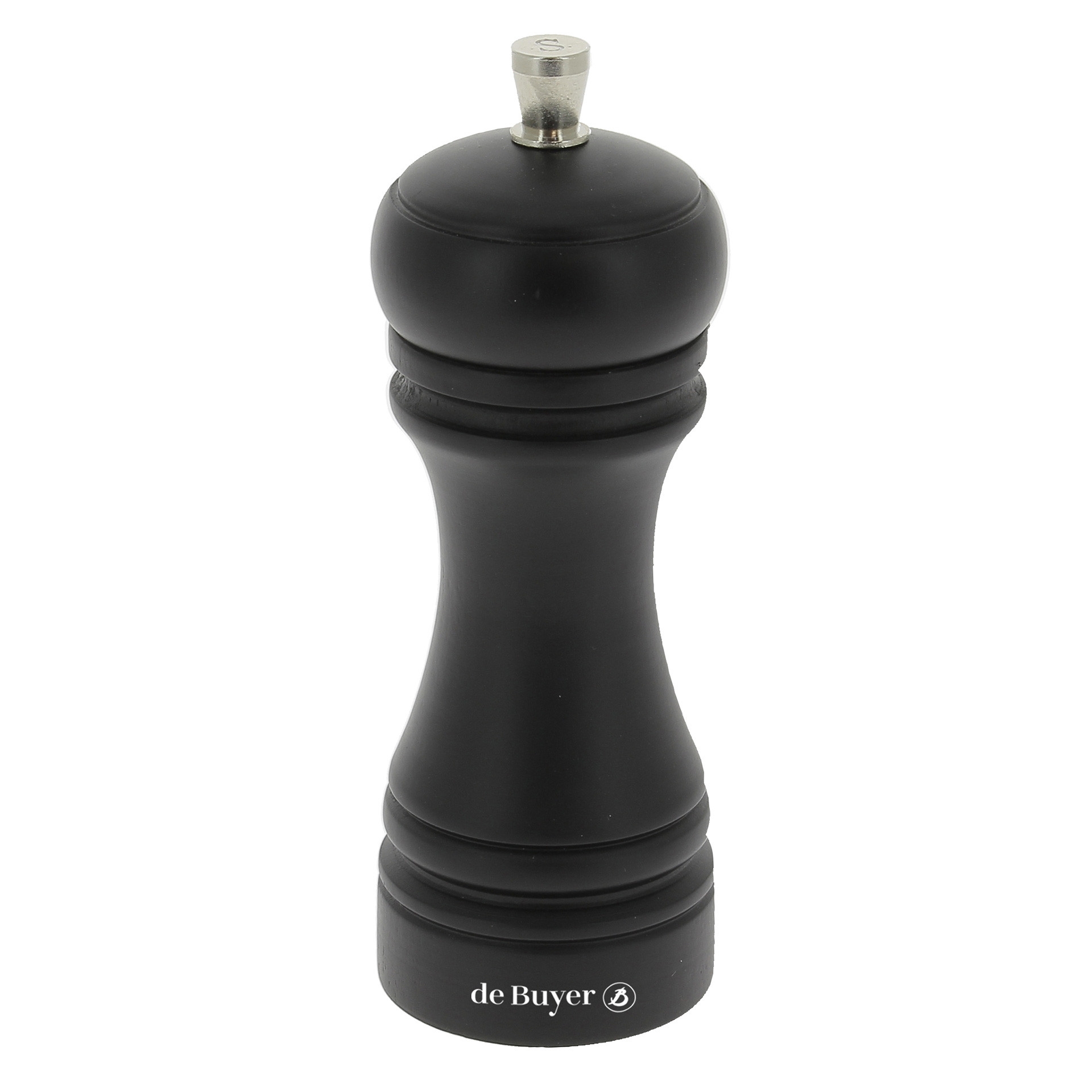 JAVA Młynek do pieprzu 14 cm czarny matowy / DE BUYER