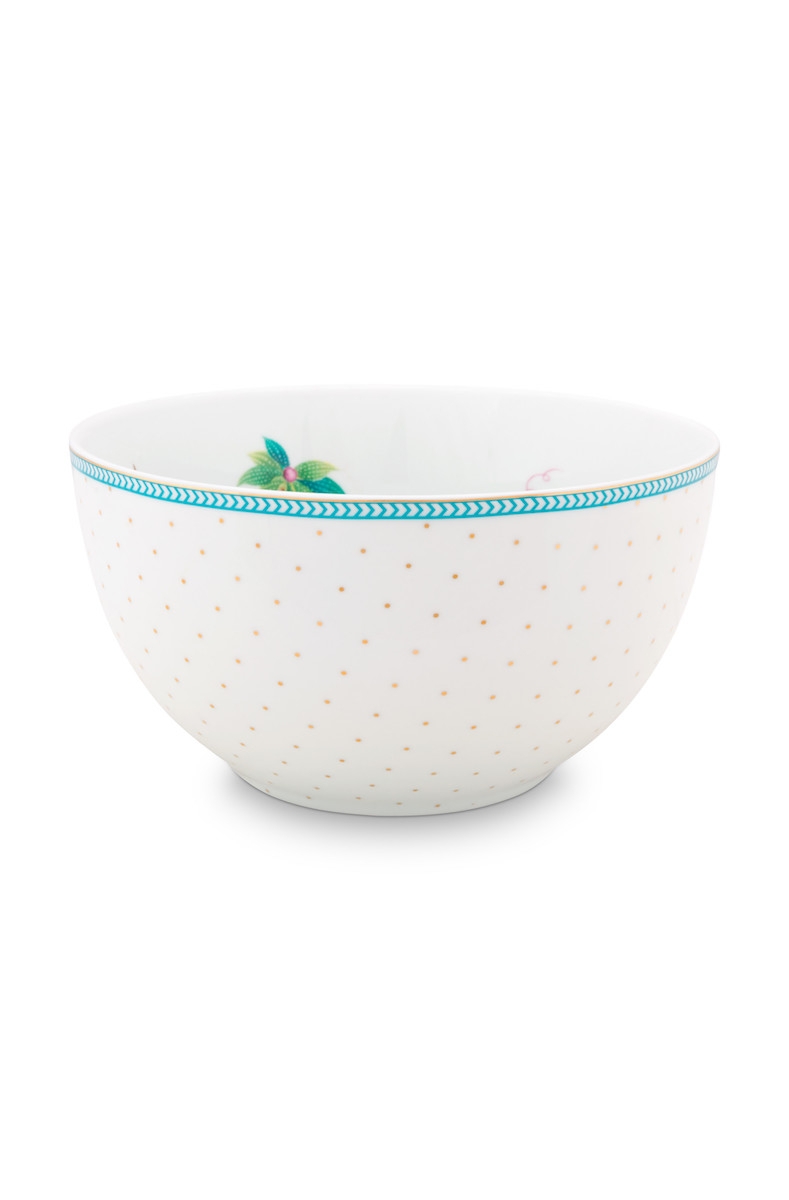 Miska Jolie Flowers Dots Gold PiP Studio, 800 ml