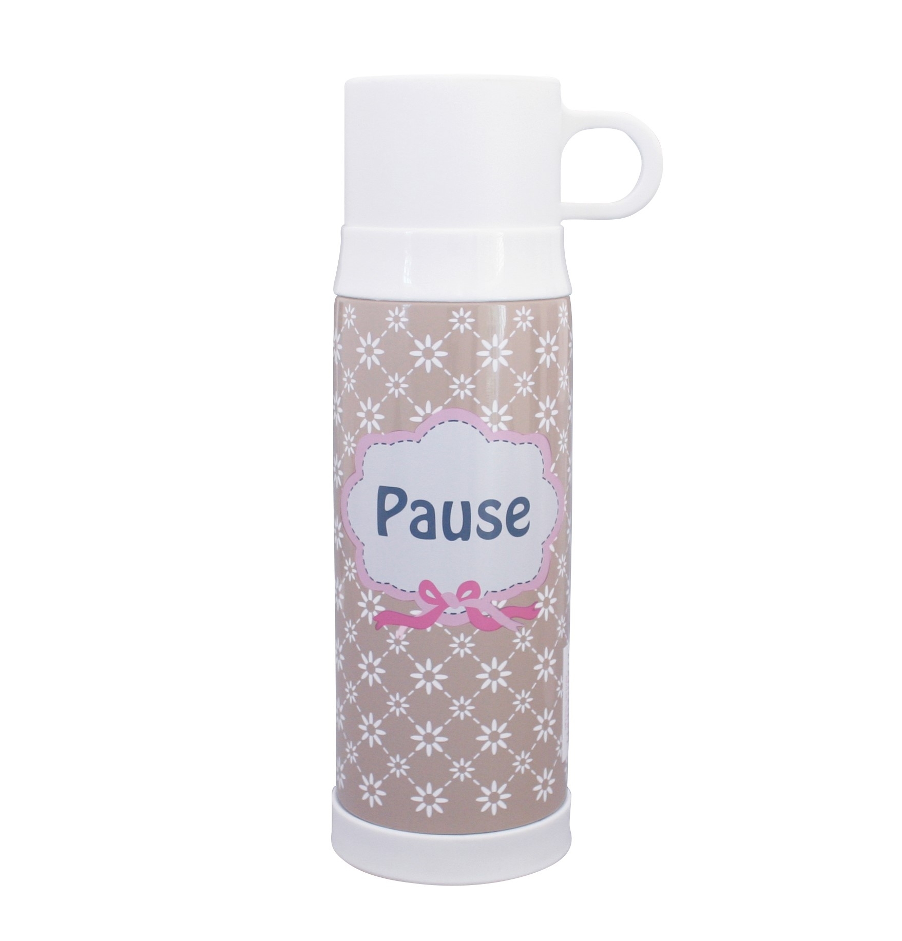 Termos Taupe Pause Krasilnikoff, 500 ml