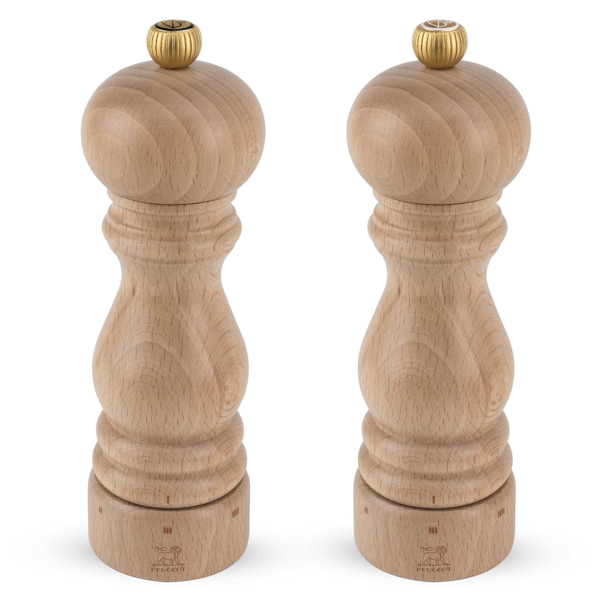 PARIS Zestaw młynków do soli i pieprzu 18 cm naturalny u'Select / PEUGEOT