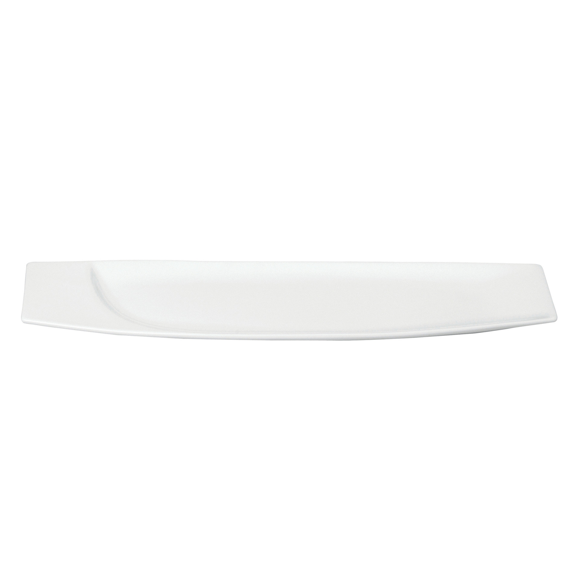 MAZZA Talerz płaski podłużny 38 x 10 cm / RAK PORCELAIN