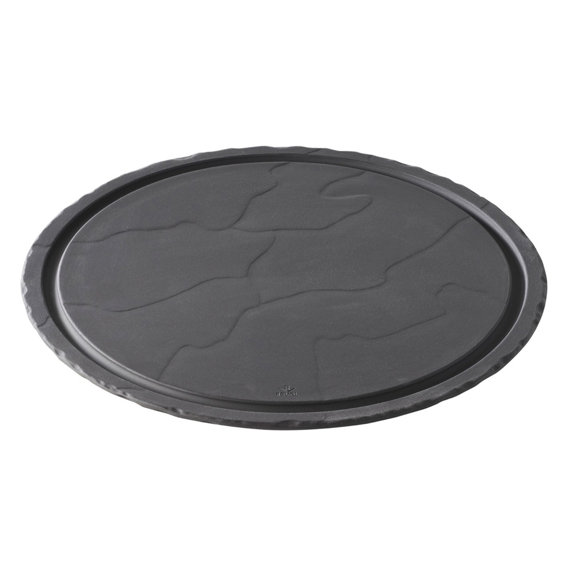 BASALT Talerz okrągły 30 cm czarny / REVOL