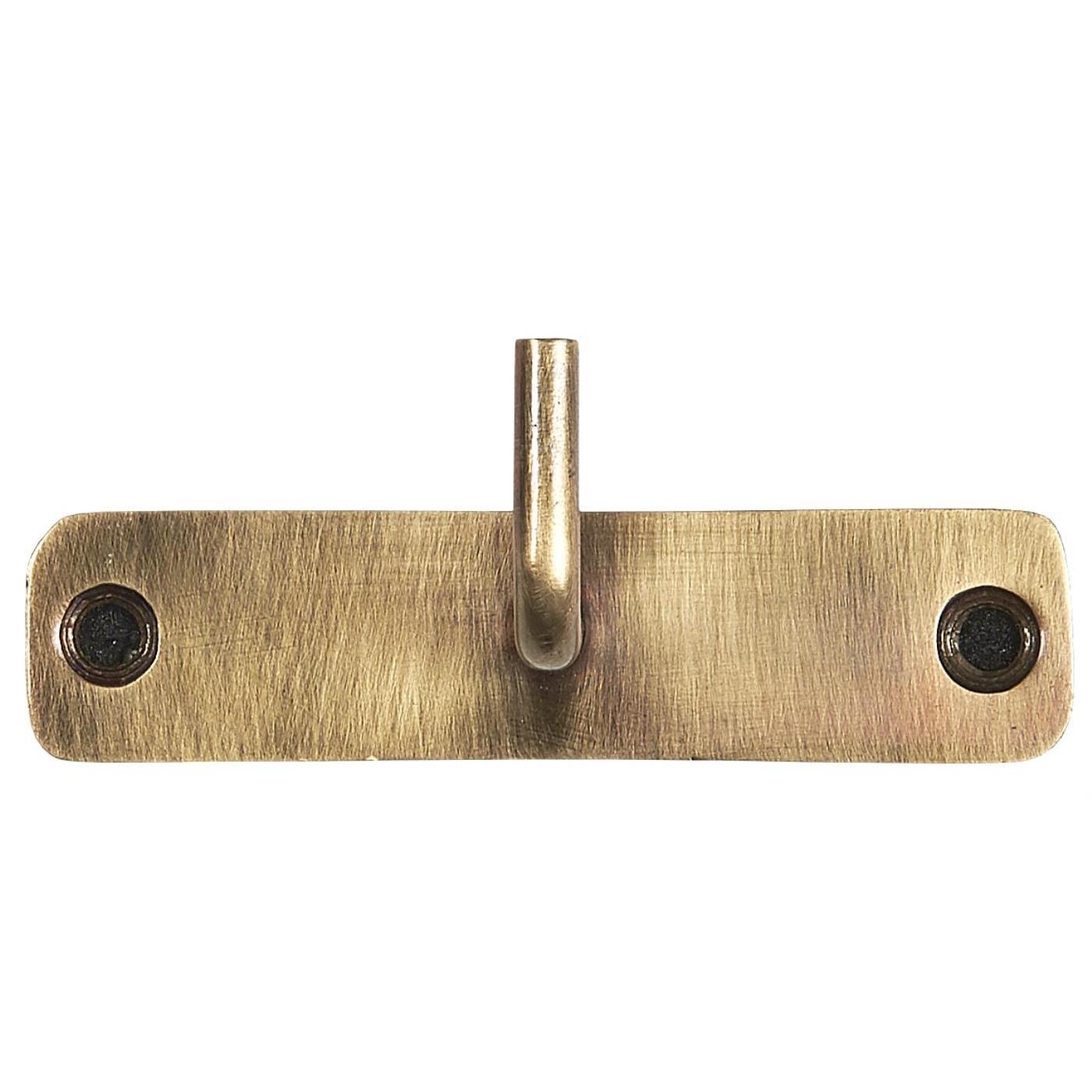 Wieszak metalowy Antique Brass-Look Ib Laursen, 10 cm