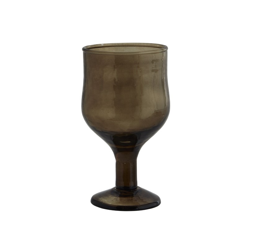 Kieliszek Hammered Dark Brown, Madam Stoltz