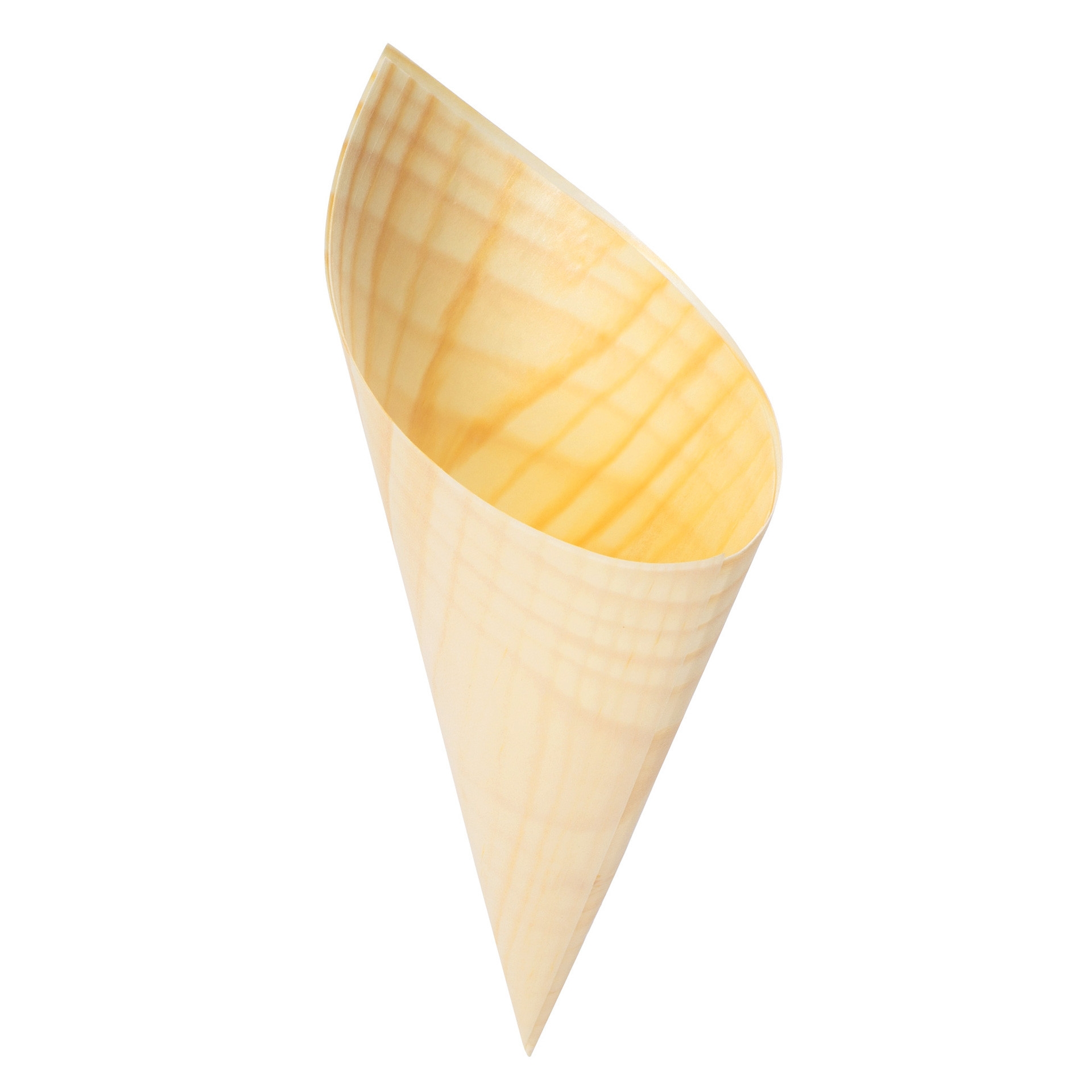 Rożek drewniany 6,5x16,5 cm op (50 szt) / VERLO